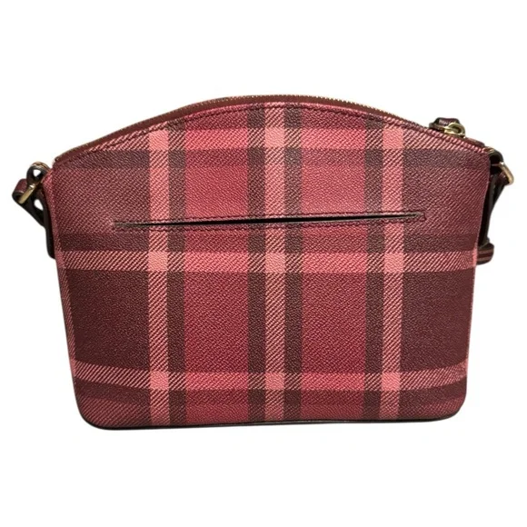 Dooney & Bourke Red Plaid Crossbody Bag - Picture 2 of 6